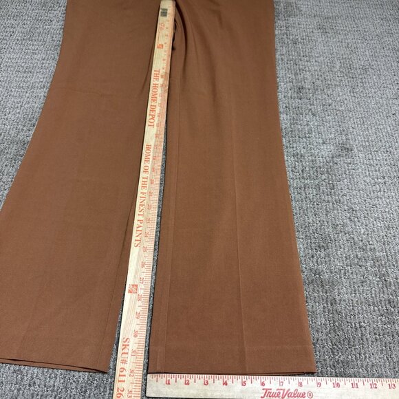 New York & Company Pants Brown Modern Fit Straight Leg Women’s Size 14 NWT - Picture 3 of 12